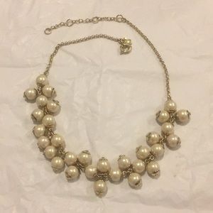 J.Crew Pearl Gold Necklace